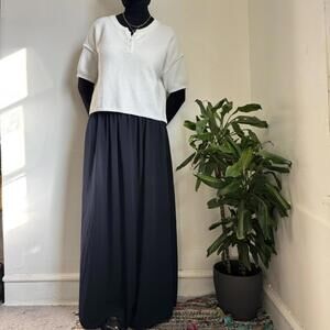 Sincerely Jules honeycomb short-sleeve Knit Henley Vest size M